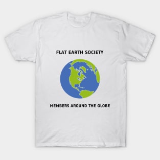 Flat Earth Society T-Shirt